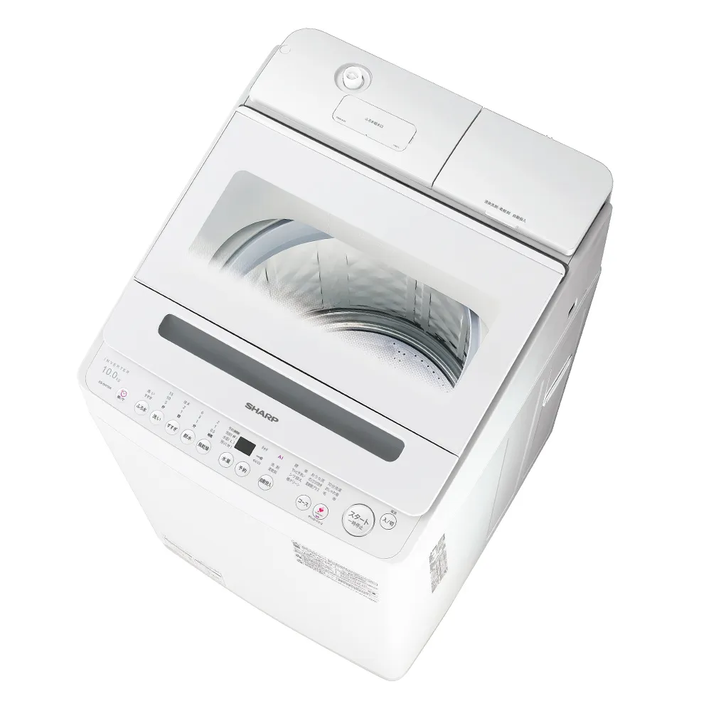 SW・SV・GVなど】シャープの縦型洗濯機・洗濯乾燥機全8機種の主な仕様